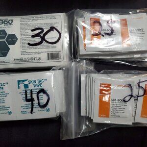 Adhesive Skin Prep Kit, SKIN TAC, UNI-SOLVE, GEMCORE 360